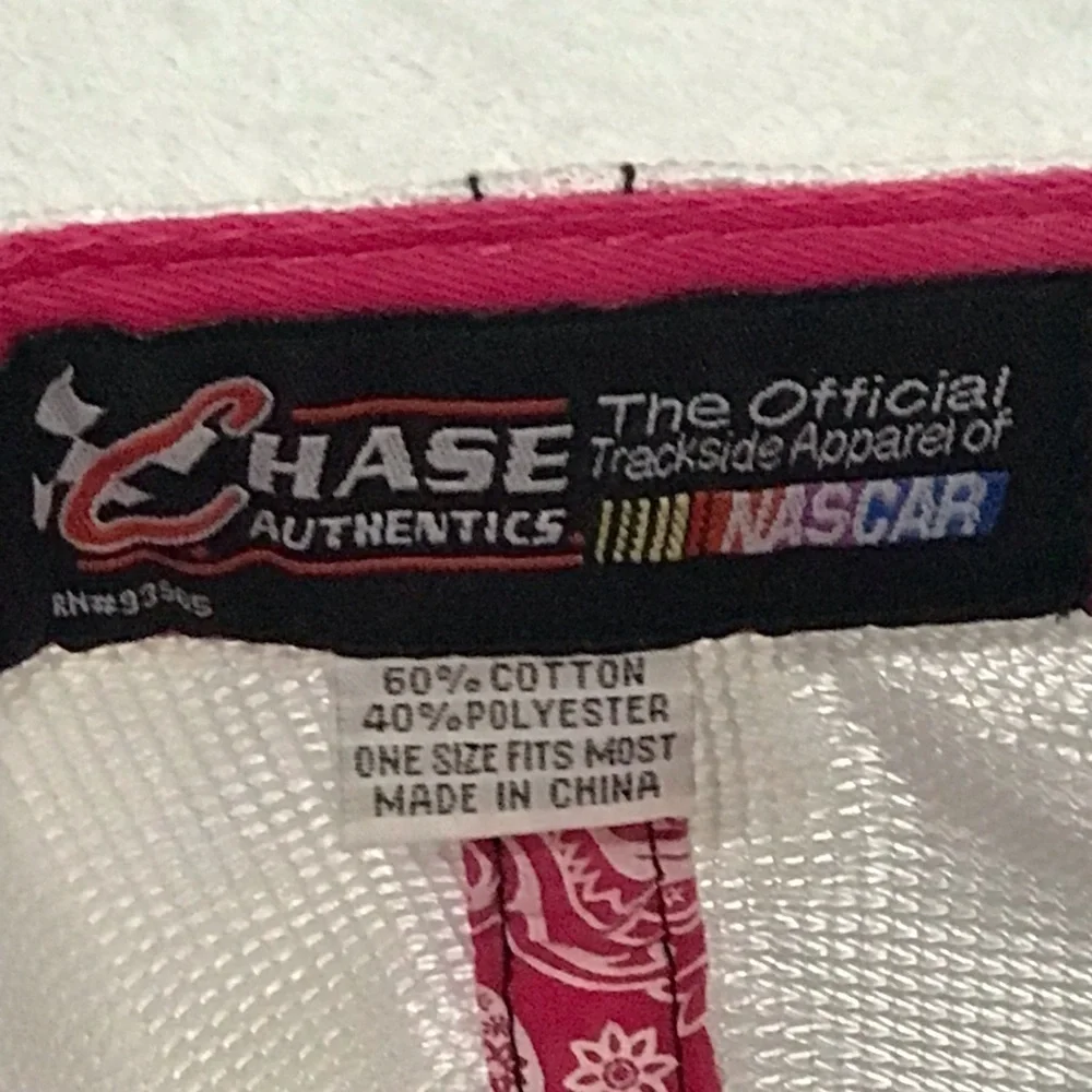 Chase Authentics NASCAR 88 Dale Jr Adjustable Women's Black Pink Cap